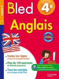 CAHIER BLED - ANGLAIS 4E