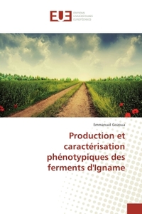 Production et caracterisation phenotypiques des ferments d'Igname