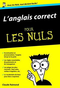 L'ANGLAIS CORRECT POCHE POUR LES NULS