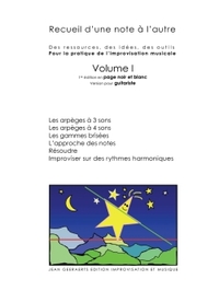 N&B RECUEIL D'UNE NOTE A L'AUTRE VOLUME I VERSION POUR GUITARE