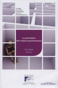 La prévention des risques psychosociaux - cese n 41113-0012 - mai 2013