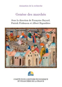 GENÈSE DES MARCHÉS