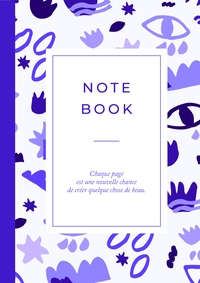 Carnet motifs Violet