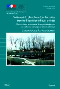 TRAITEMENT DU PHOSPHORE DANS LES PETITES STATIONS D'EPURATION A BOUES ACTIVEES - COMPARAISONS TECHNI