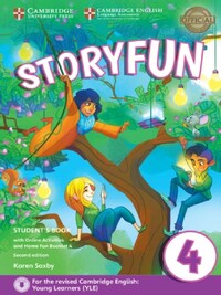 STORYFUN FOR MOVERS LEVEL 4 STUDENT'S BOOK WITH ONLINE ACTIVITIES AND HOME FUN BOOKLET 4