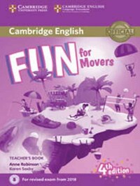 FUN FOR MOVERS TEACHER'S BOOK WITH DOWNLOADABLE AUDIO