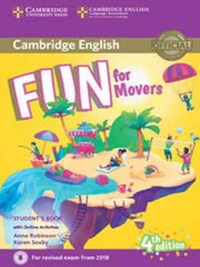 FUN FOR MOVERS STUDENT'S BOOK WITH ONLINE ACTIVITIES WITH AUDIO