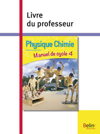 Physique Chimie, Donadéi Cycle 4, Livre du professeur