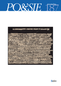 Po&sie n° 187 (2024-1)