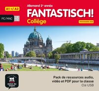 Fantastisch 2eme année - Allemand (2026) - Clé USB avec vidéos/audios