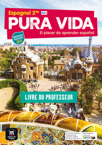 Pura vida 2de, Livre du professeur