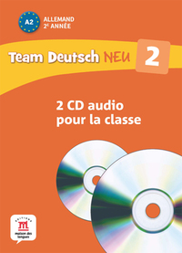 Team Deutsch Neu Niveau 2, Coffret 2 CD audio classe