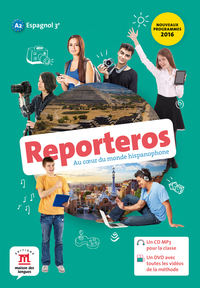 Reporteros 3e, Pack CD MP3 + DVD classe