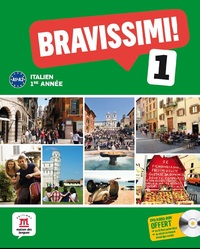 Bravissimi ! 1ère année, Livre de l'élève + CD