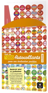 Allemand, Pack 1000 autocollants pour une évaluation positive