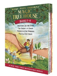 Magic Tree House: Box Set 1-4 Dinosaurs Before Dark, Knight at Dawn