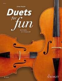 DUETS FOR FUN: CELLOS - ORIGINAL WORKS FROM THE BAROQUE TO THE MODERN ERA. 2 CELLOS. PARTITION D'EXE