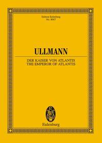 EULENBURG MINIATURE SCORES - THE EMPEROR OF ATLANTIS OR DEATH'S REFUSAL - ONE-ACT PLAY BY PETER KIEN