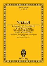 EULENBURG MINIATURE SCORES - LES QUATTRE SAISONS - "LE PRINTEMPS" MI MAJEUR. OP. 8/1. RV 269 / PV 24