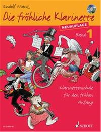 RUDOLF MAUZ : DIE FROHLICHE KLARINETTE BAND 1- RECUEIL + CD