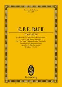 CONCERTO LA PER FL(VC O CEMB) E ARCHI (KNEIHS) POCHE