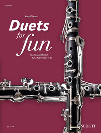 DUETS FOR FUN: CLARINETS - ORIGINAL WORKS FROM THE CLASSICAL AND ROMANTIC ERAS. 2 CLARINETS IN BB. P