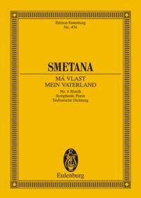 EULENBURG MINIATURE SCORES - BLANIK - MY FATHERLAND NO. 6 SYMPHONIC POEM. ORCHESTRA. PARTITION D'ETU