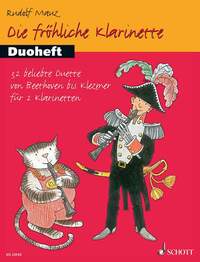 DIE FROHLICHE KLARINETTE - DUOHEFT. 2 CLARINETS. RECUEIL DE PIECES INSTRUMENTALES.