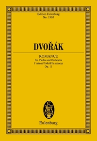 EULENBURG MINIATURE SCORES - ROMANCE - OP. 11. B 39. VIOLIN AND ORCHESTRA. PARTITION D'ETUDE.