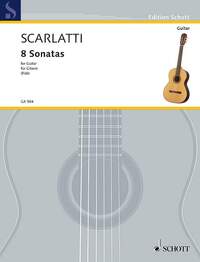 EDITION SCHOTT - 8 SONATAS - GUITAR.