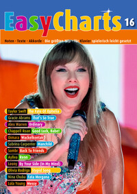 EASY CHARTS - VOL. 16 - EASY CHARTS - VOL. 16. PIANO / KEYBOARD. RECUEIL DE PIECES INSTRUMENTALES.