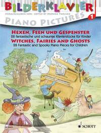 PIANO PICTURES - VOL. 1 - SORCIERES, FEES ET FANTOMES - 18 PIECES FANTASTIQUES ET A FAIRE FREMIR POU