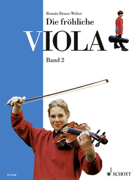 DIE FROHLICHE VIOLA - VOL. 2 - DIE FROHLICHE VIOLA - BRATSCHENSCHULE FUR DEN ANFANG. AUSBAU DER 1. L