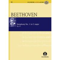 SYMPHONIE NO. 1 UT MAJEUR - OP. 21. ORCHESTRA. PARTITION D'ETUDE.