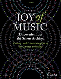 JOY OF MUSIC  DECOUVERTES DES ARCHIVES DES EDITIONS SCHOTT - PIECES VIRTUOSES ET DIVERTISSANTES POUR