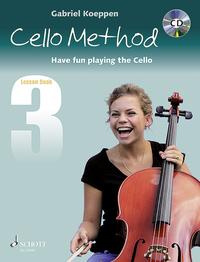 KOEPPEN CELLO METHOD - LIVRE 3 - CELLO METHOD: LESSON BOOK 3 - HAVE FUN PLAYING THE CELLO. LIVRE 3.
