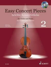 EASY CONCERT PIECES VOLUME 2 VIOLON +CD