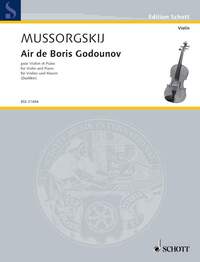 DUSHKIN TRANSKRIPTIONEN - NO. 21 - AIR DE BORIS GODOUNOV - AFTER THE ORIGINAL EDITION. NO. 21. VIOLI