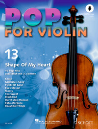 POP FOR VIOLIN 13 - SHAPE OF MY HEART. 1-2 VIOLINS.