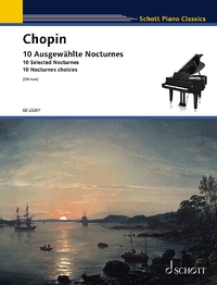 SCHOTT PIANO CLASSICS - 10 NOCTURNES CHOISIES - PIANO.