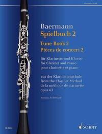 BAERMANN - KLARINETTENSCHULE - VOL. 2 - RECUEIL DE PIECES 2 - PIECES DE CONCERT DE LA METHODE DE CLA