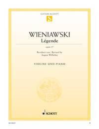 LEGENDE - OP. 17. VIOLIN AND PIANO. EDITION SEPAREE.