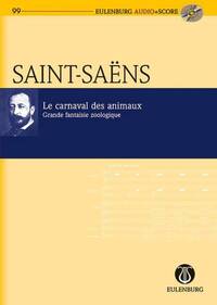 LE CARNAVAL DES ANIMAUX - GRANDE FANTAISIE ZOOLOGIQUE. ORCHESTRA. PARTITION D'ETUDE.