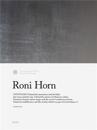 RONI HORN: UNTITLED /ANGLAIS