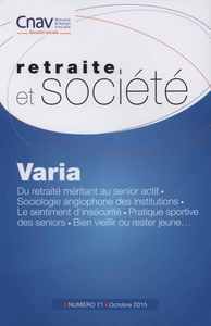 Varia - Retraite et société n.71