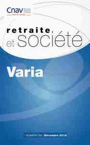 Varia - retraite et société n  66