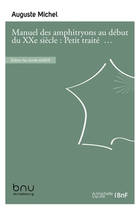 Manuel des amphitryons au début du XXe siècle