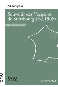 Souvenir des Vosges et de Strasbourg