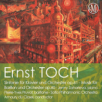 Sinfonie für Klavier and Orchester op. 61 – Musik für Orchester une eine Baritonstimme op.60