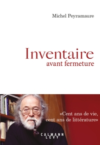 INVENTAIRE AVANT FERMETURE